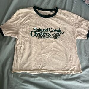 Vintage roper tee Duxbury oysters island creek